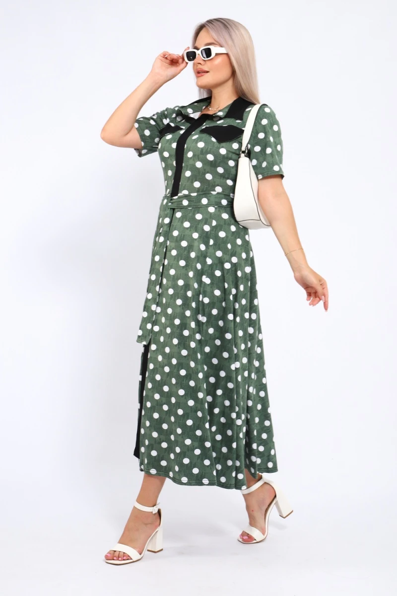 Платье 39059 (зеленый)