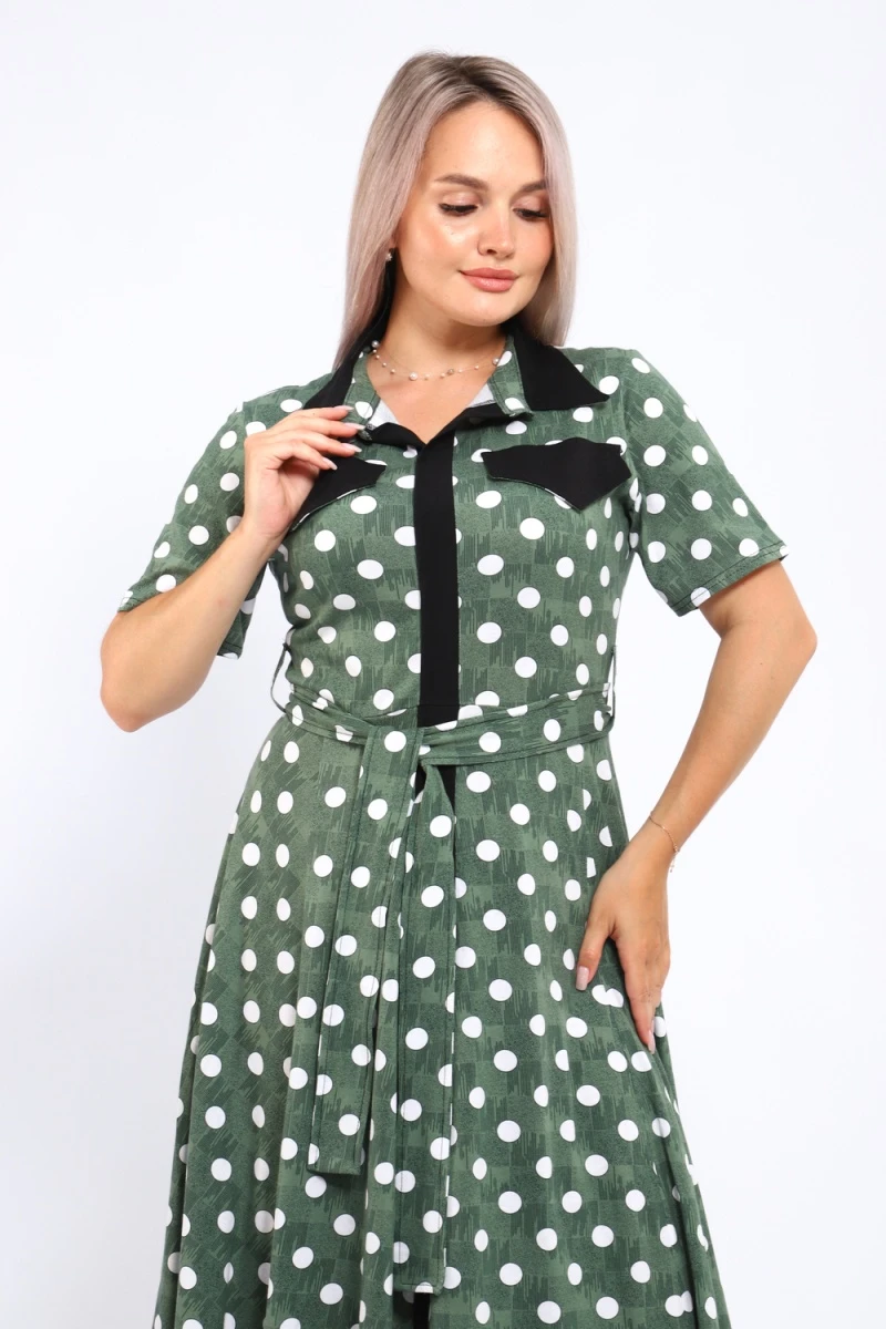 Платье 39059 (зеленый)