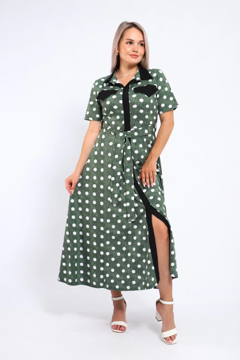 Платье 39059 (зеленый)