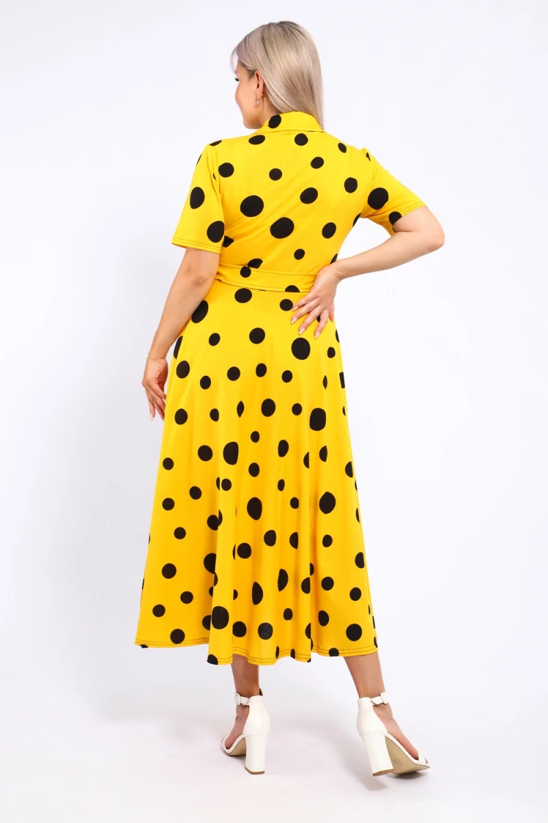 Платье 39059 (желтый)