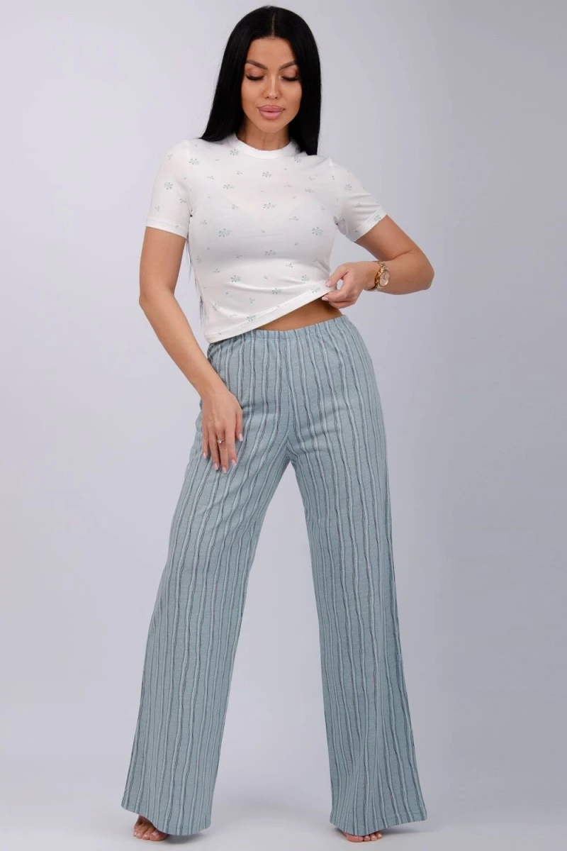 Пижама с брюками Брунелла (белый)