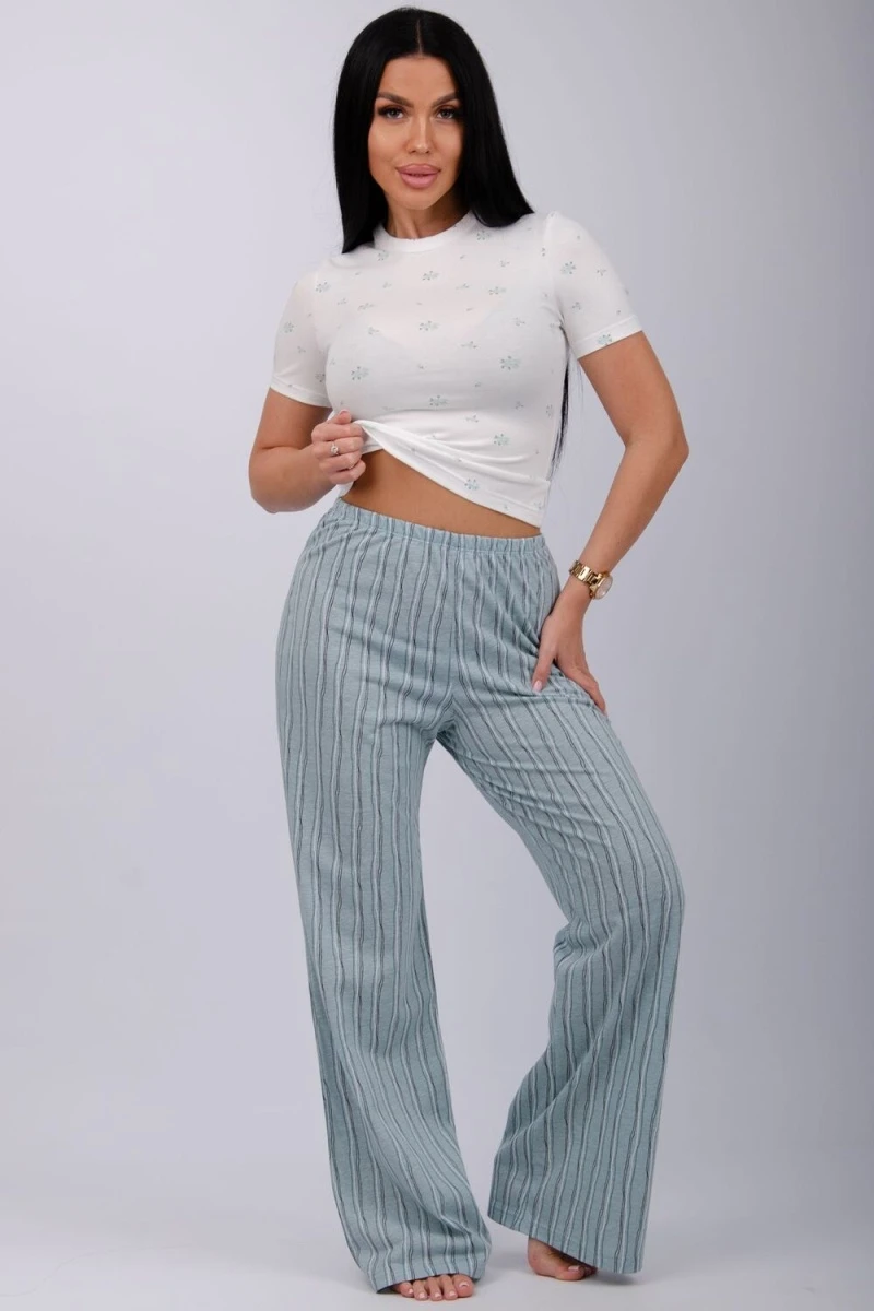 Пижама с брюками Брунелла (белый)