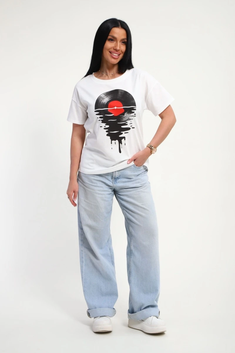 Футболка 85664 (белый)