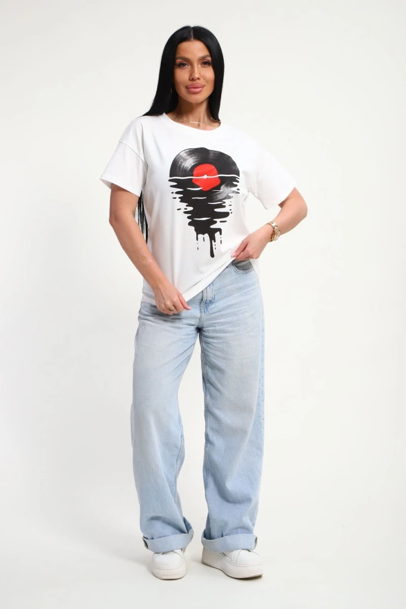 Футболка 85664 (белый)