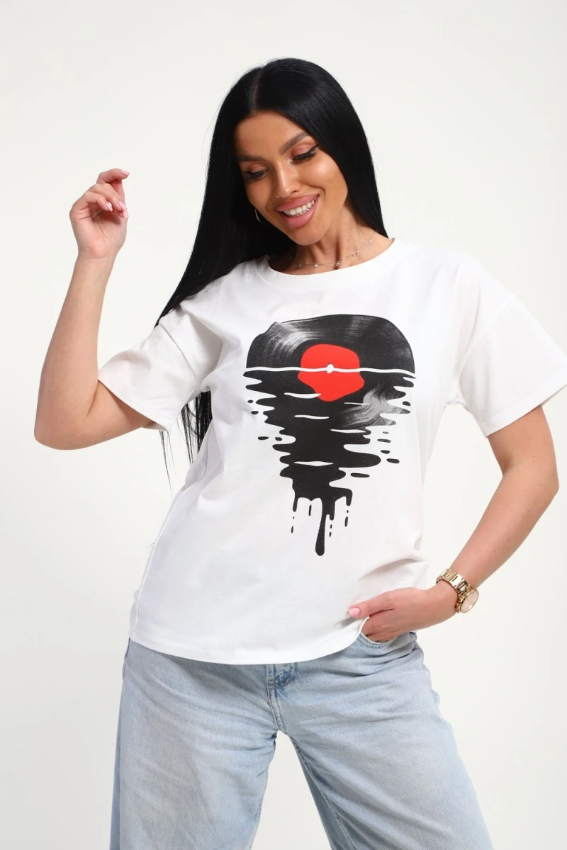 Футболка 85664 (белый)