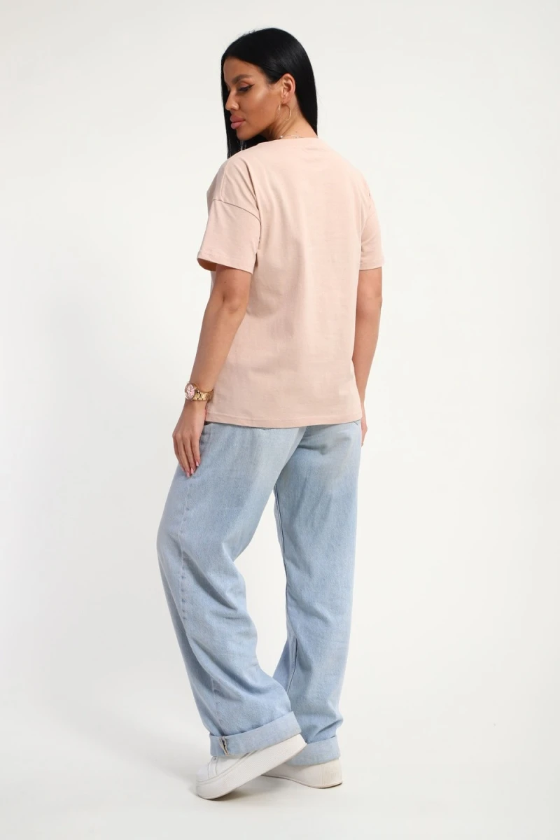 Футболка 85662 (бежевый)