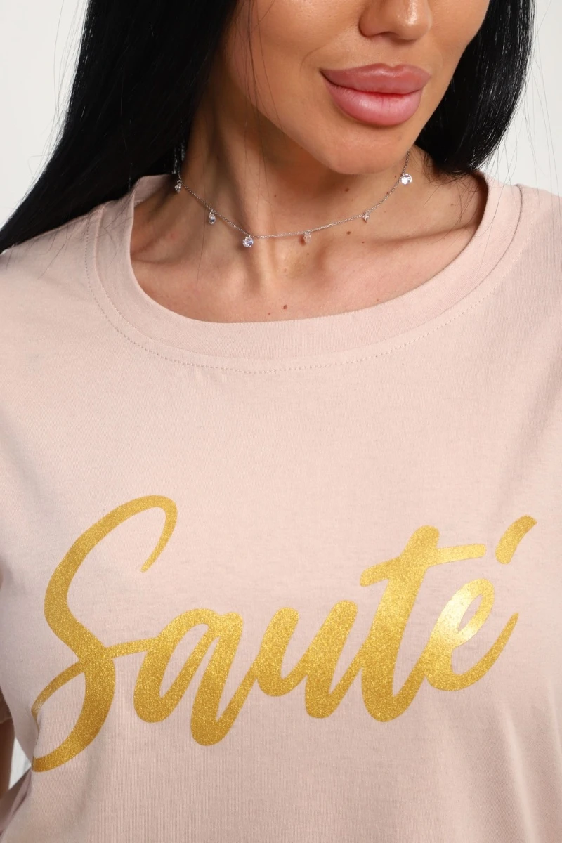 Футболка 85662 (бежевый)