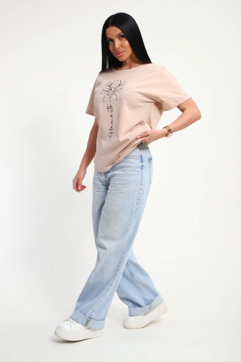 Футболка 85659 (бежевый)