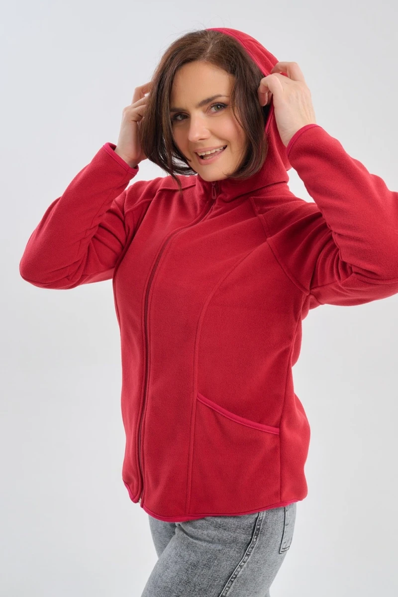 Толстовка 75011 (бордовый)