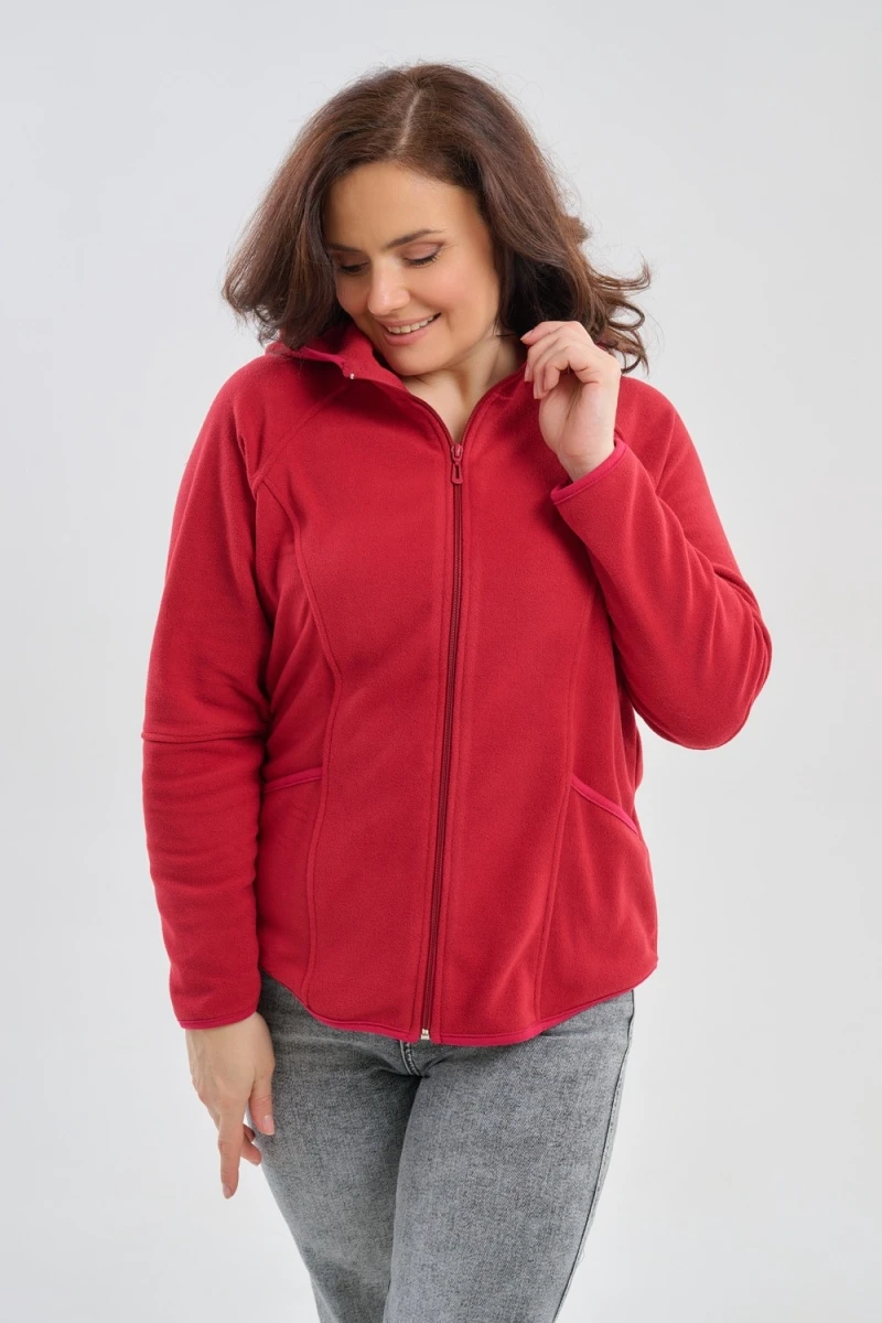 Толстовка 75011 (бордовый)