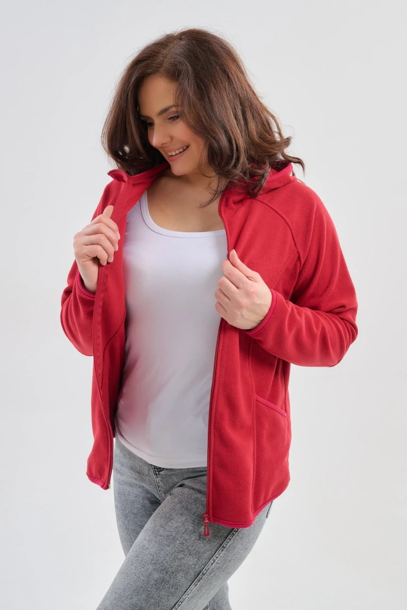 Толстовка 75011 (бордовый)