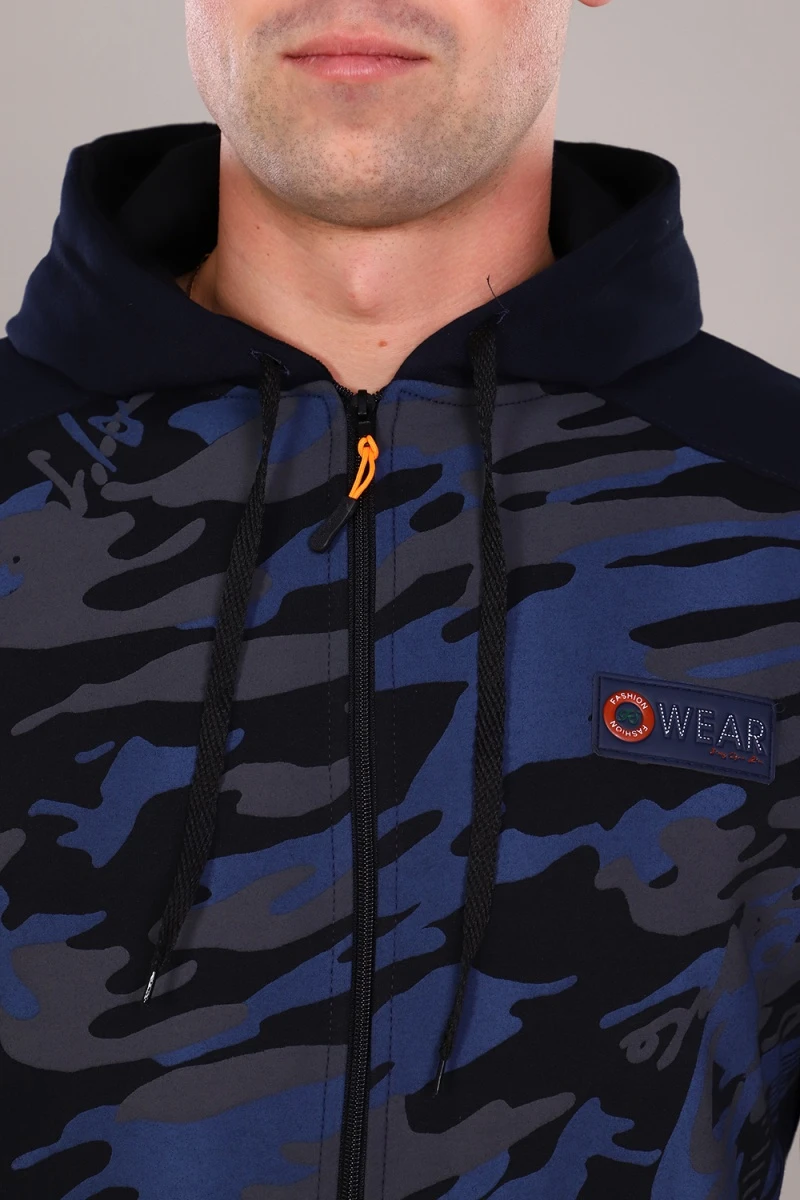 Костюм с брюками 17565 (голубой)