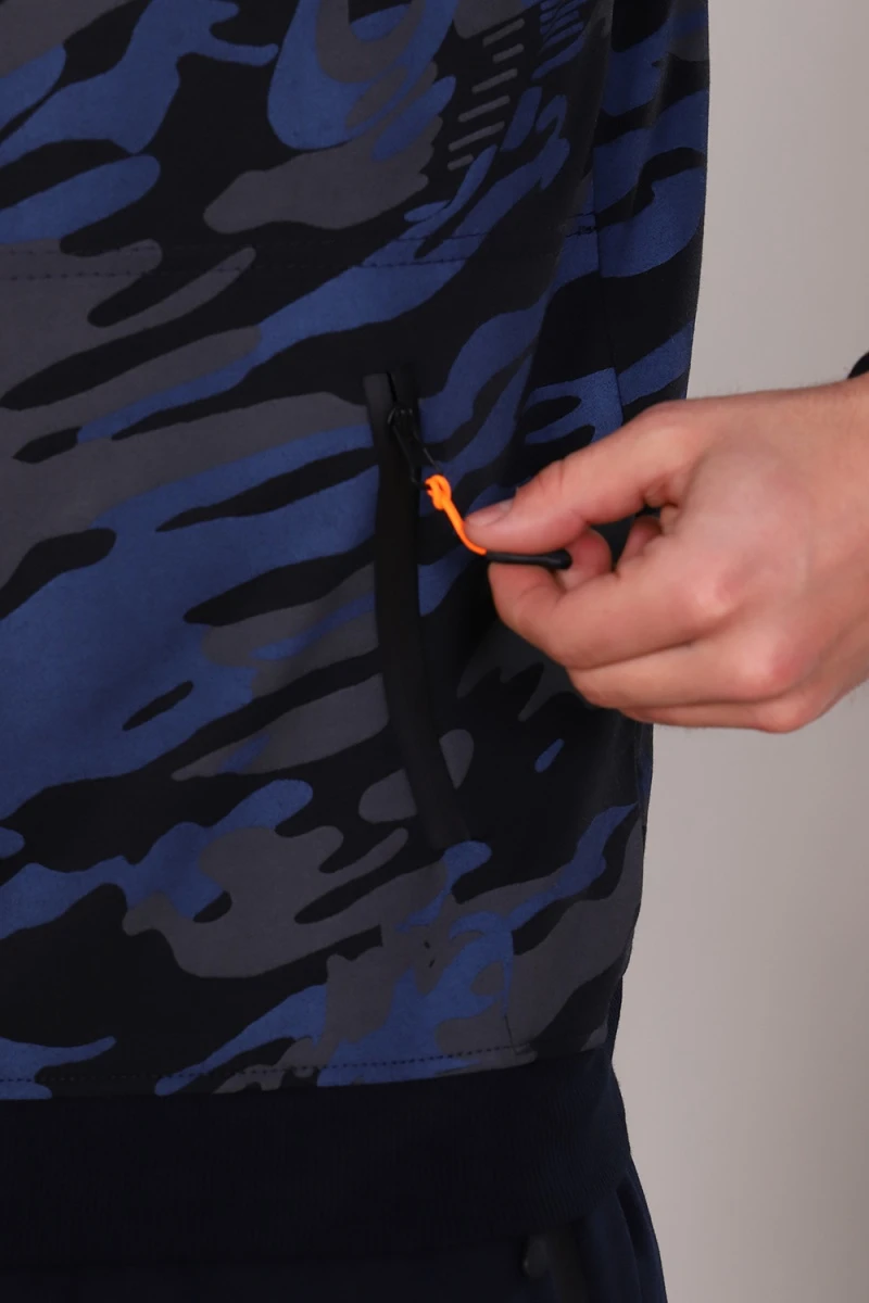 Костюм с брюками 17565 (голубой)