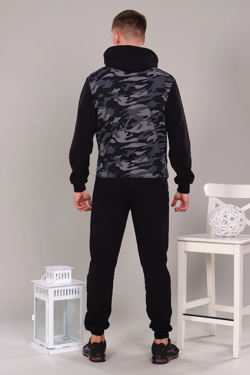 Костюм с брюками 17565 (серый)