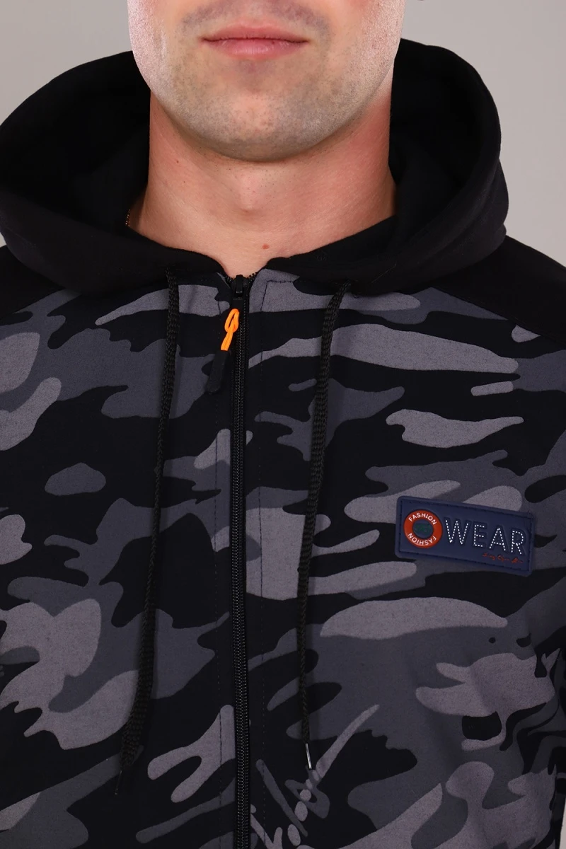 Костюм с брюками 17565 (серый)