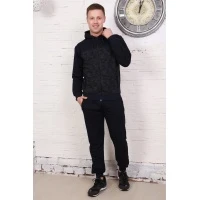 Костюм с брюками 17542 (темно-синий)