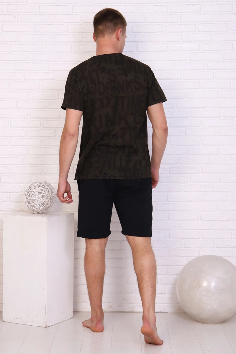 Костюм с шортами 17575 (хаки)