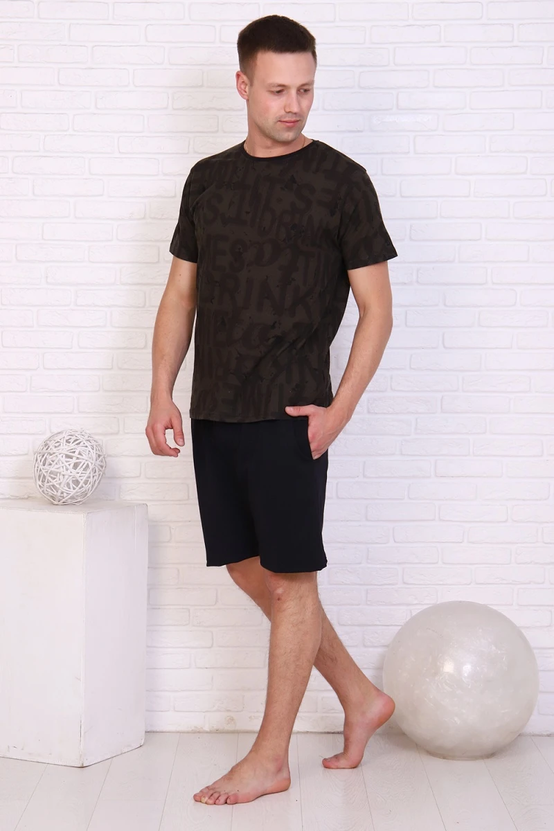 Костюм с шортами 17575 (хаки)