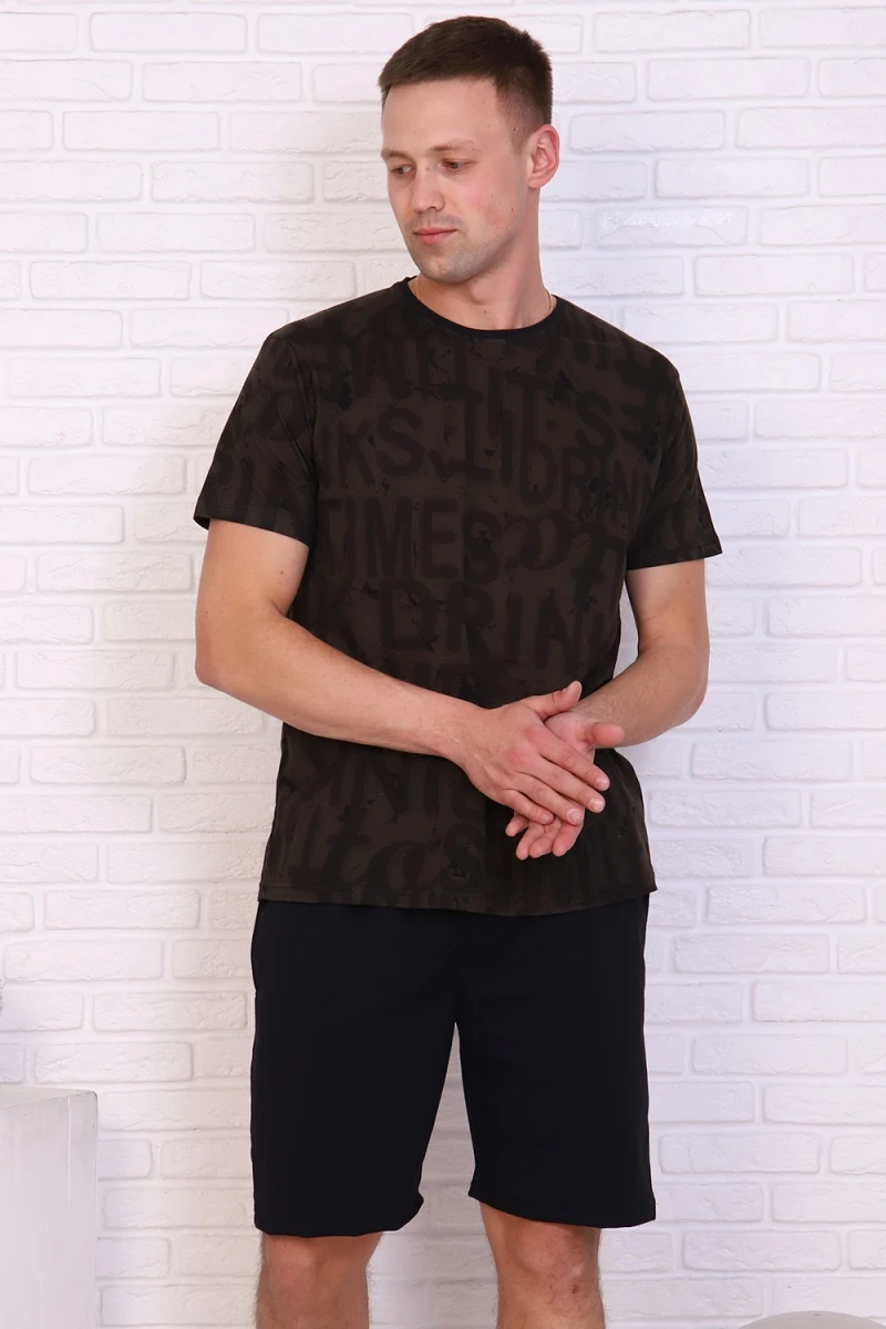 Костюм с шортами 17575 (хаки)