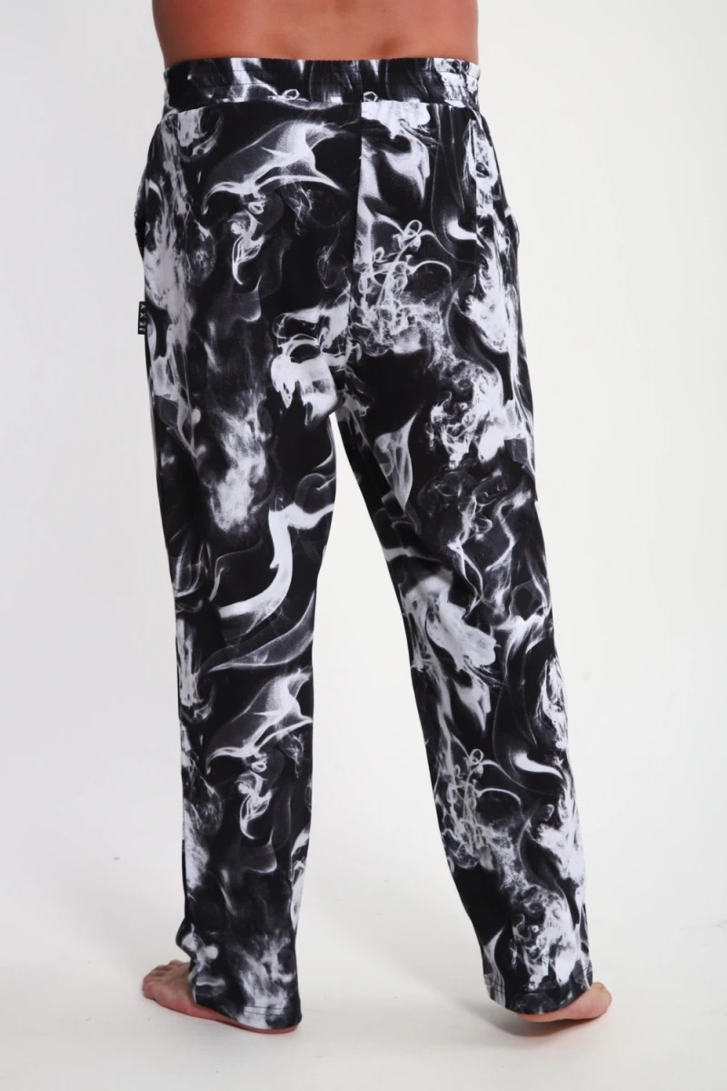 Брюки Б-02 Дым (черный/белый Дым)