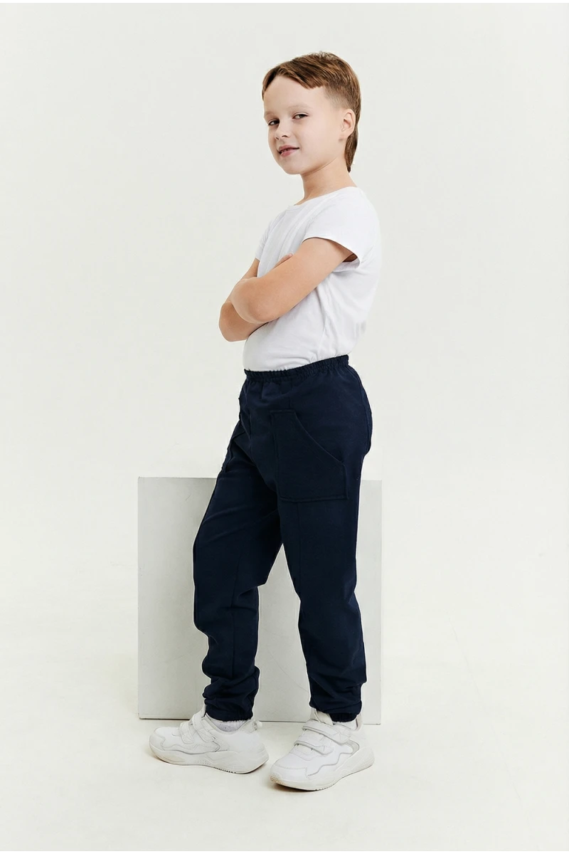 Детские брюки 5128 (синий)