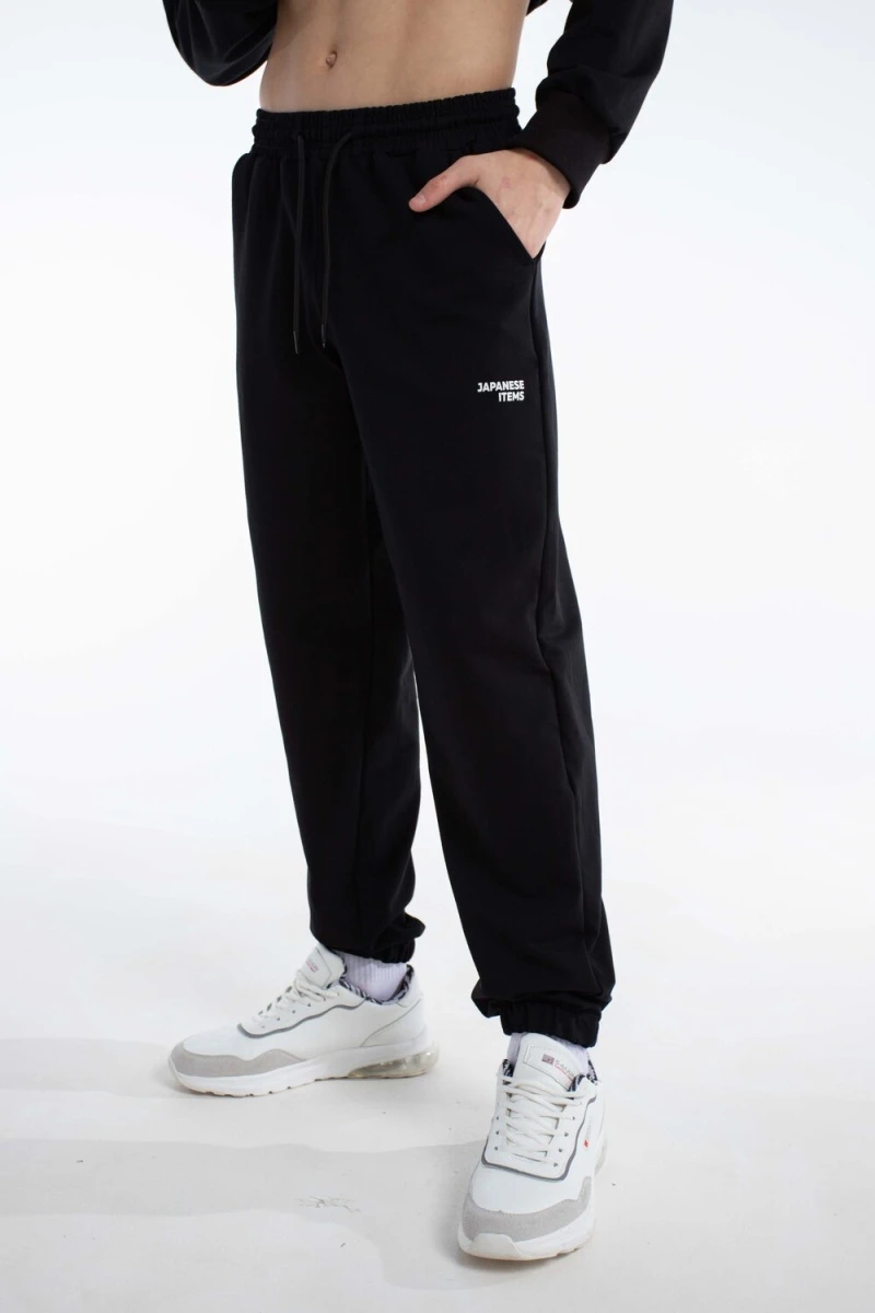 Костюм с брюками Странник 1 (черный)