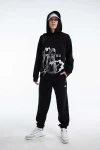 Костюм с брюками Странник 1 (черный)