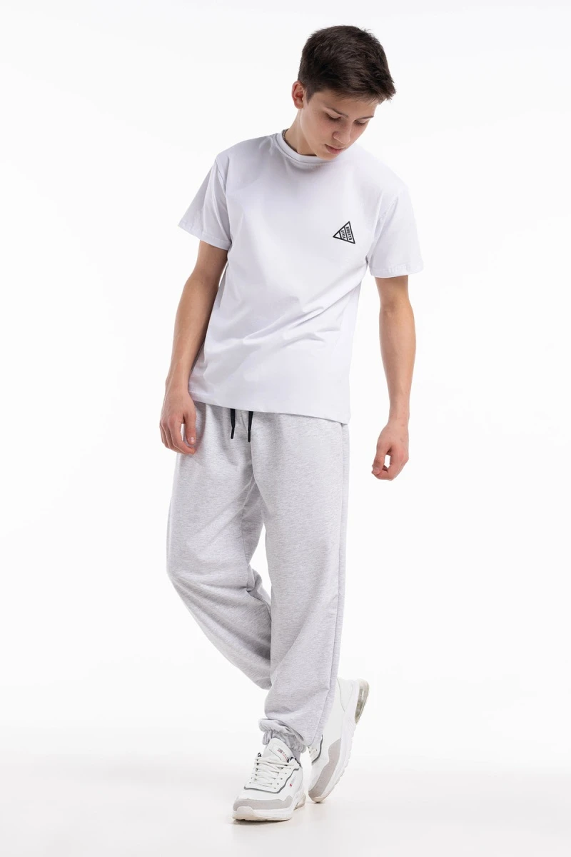 Брюки Грей 1 (светло-серый меланж)