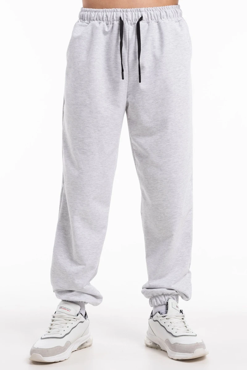 Брюки Грей 1 (светло-серый меланж)