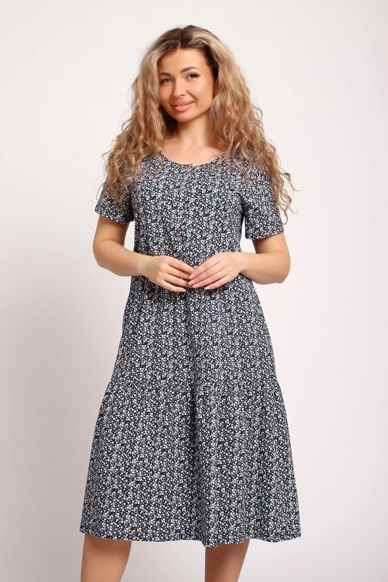 Платье 51207 (светло-зеленый/хаки)