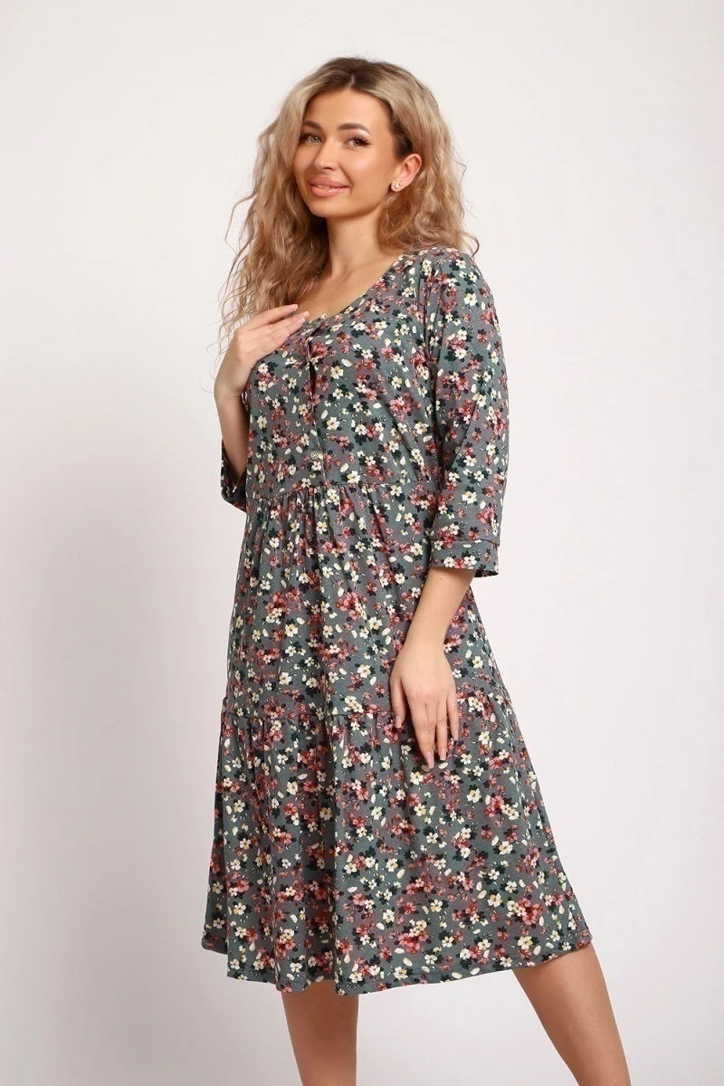 Платье 51208 (зеленый)