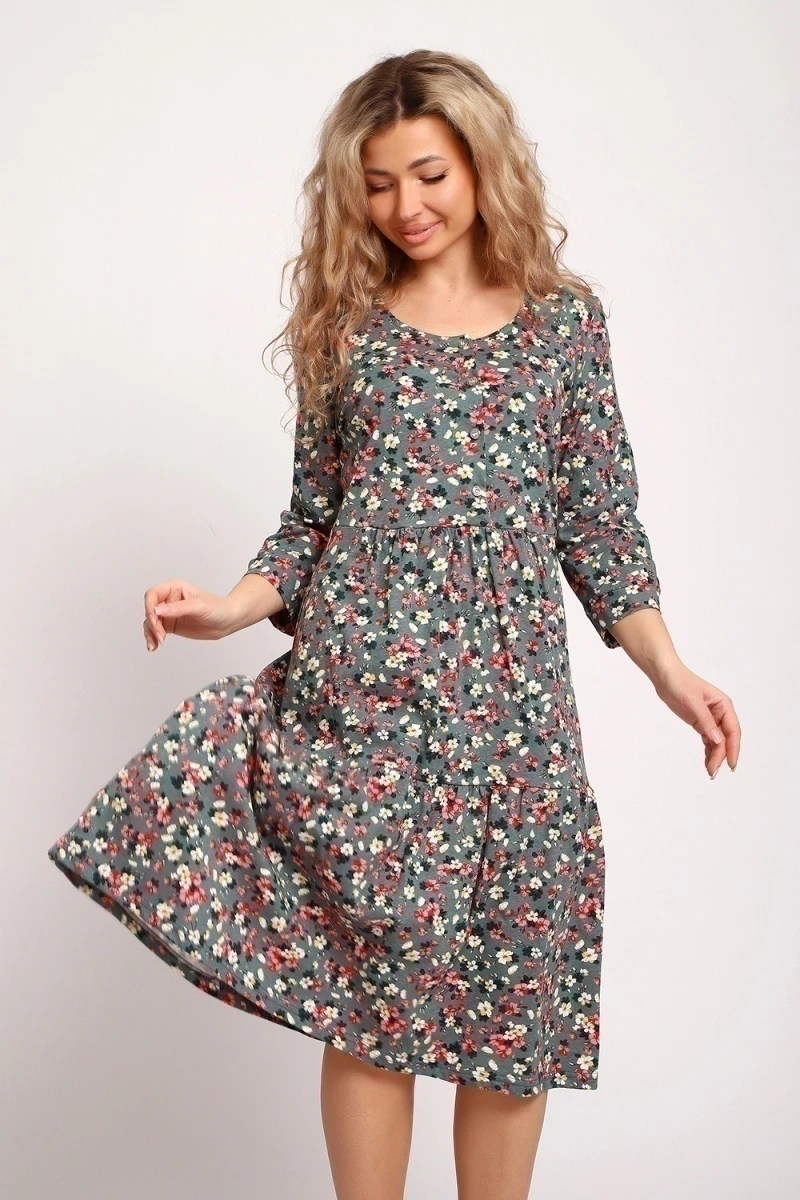 Платье 51208 (зеленый)