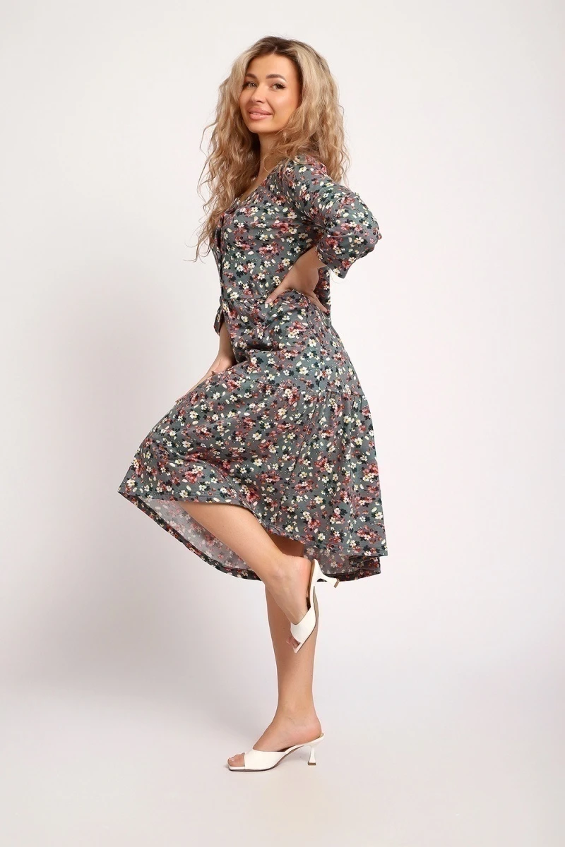 Платье 51208 (зеленый)