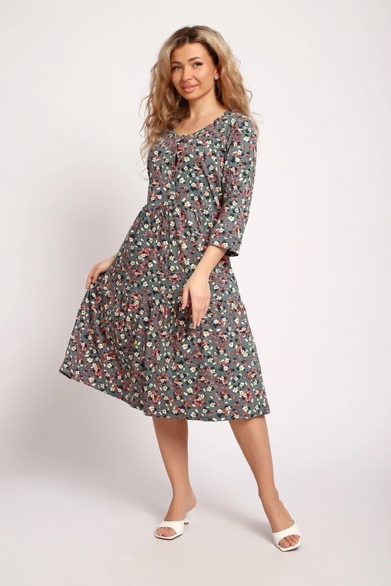 Платье 51208 (зеленый)