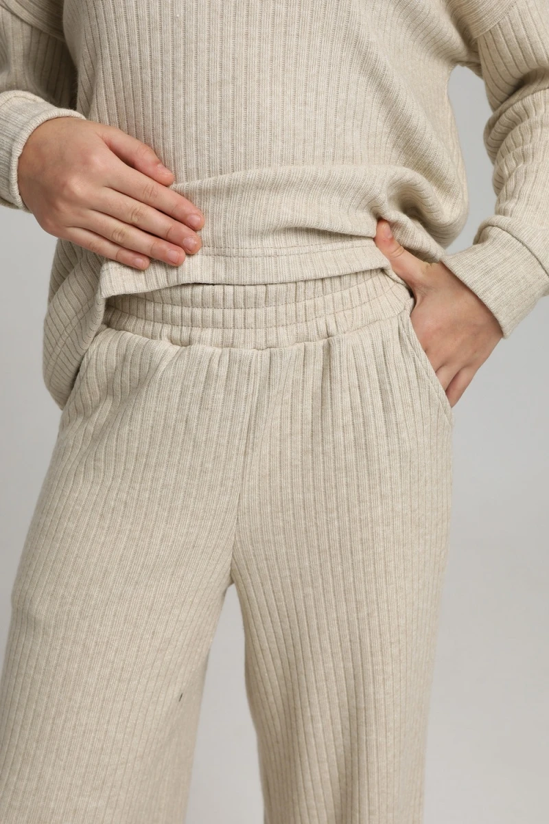 Костюм с брюками 35334 (бежевый)