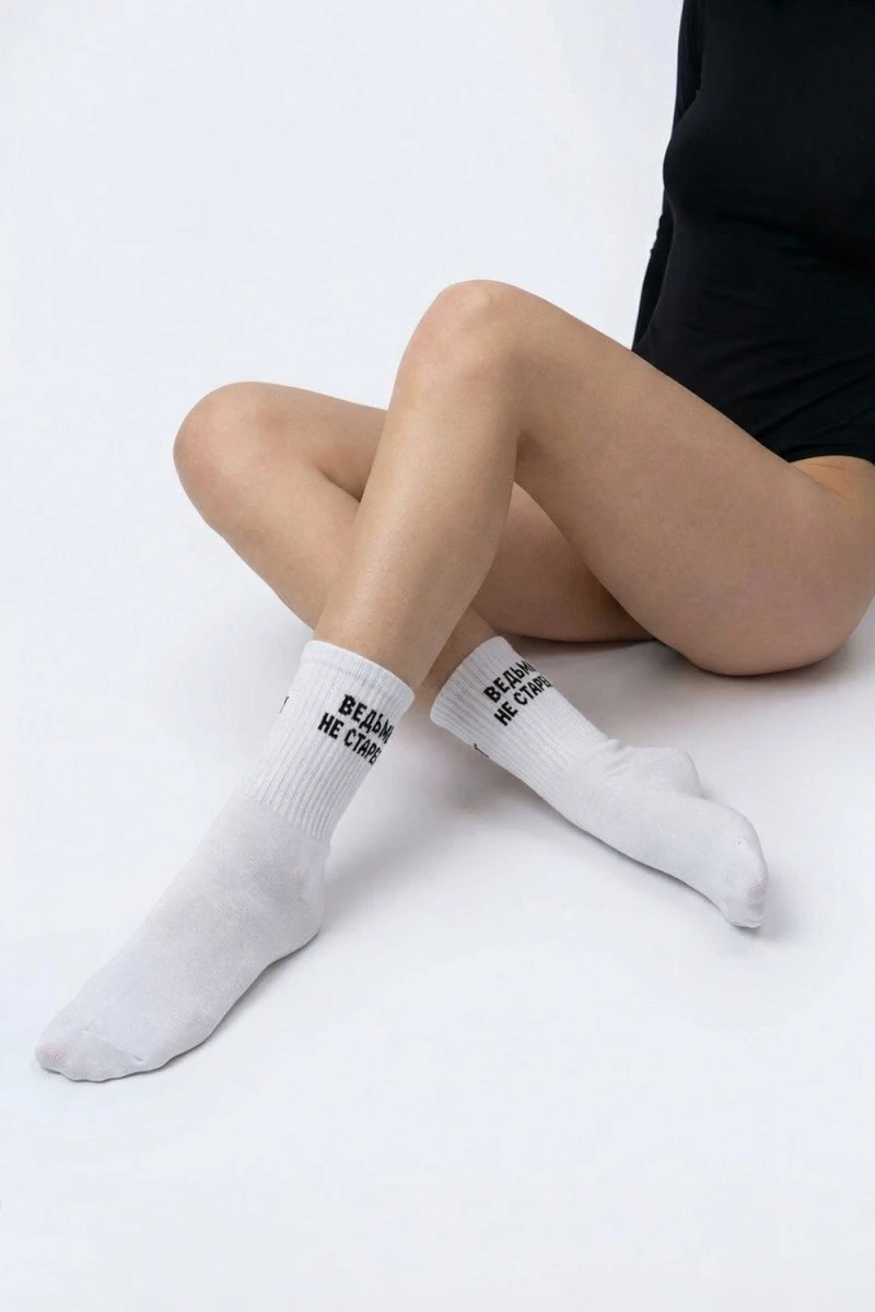 Носки стандарт Мистика (набор 2 пары) (белый)