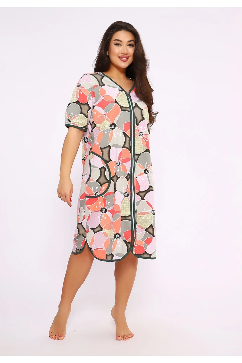 Халат 520 больших размеров (зеленый)