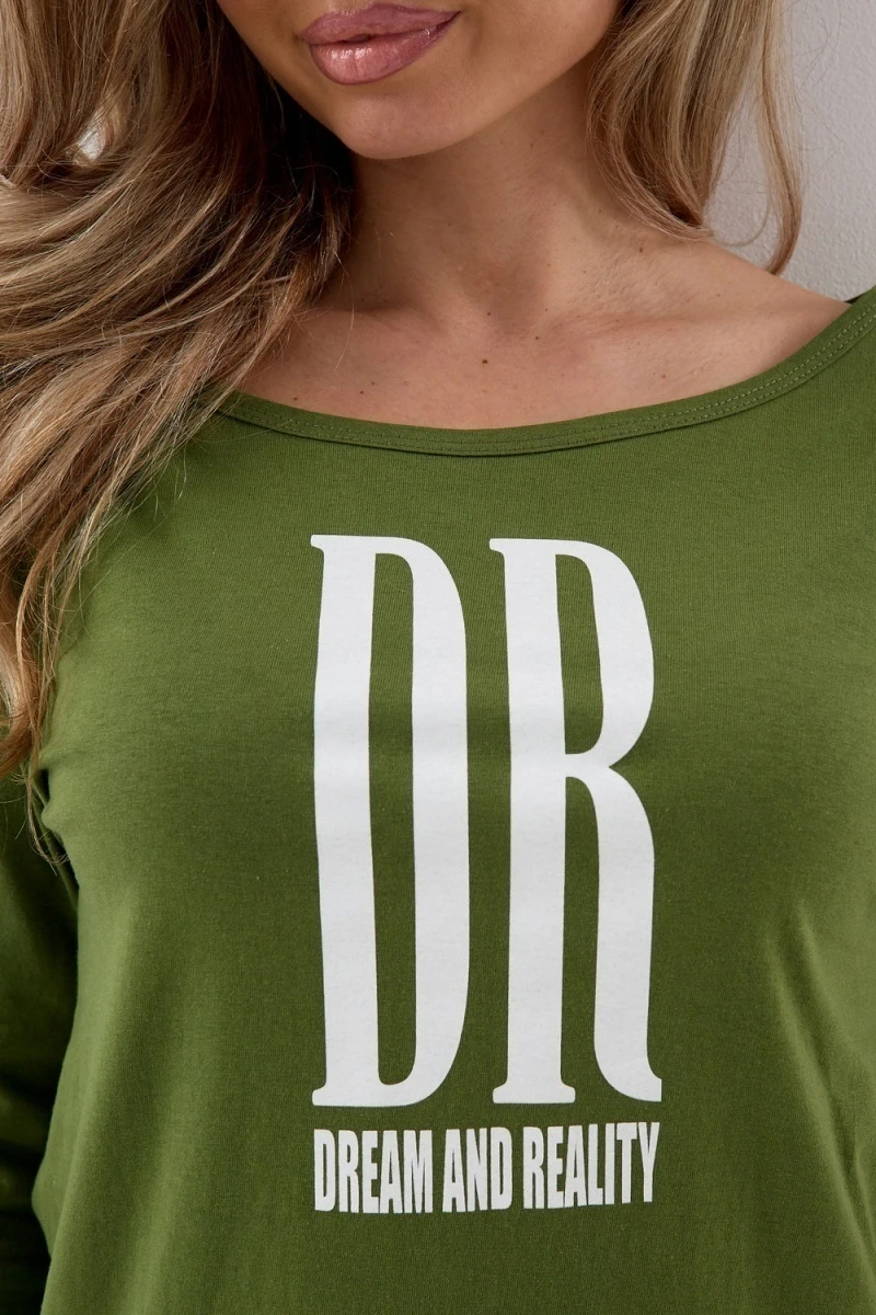 Туника Т-хвост (хаки)