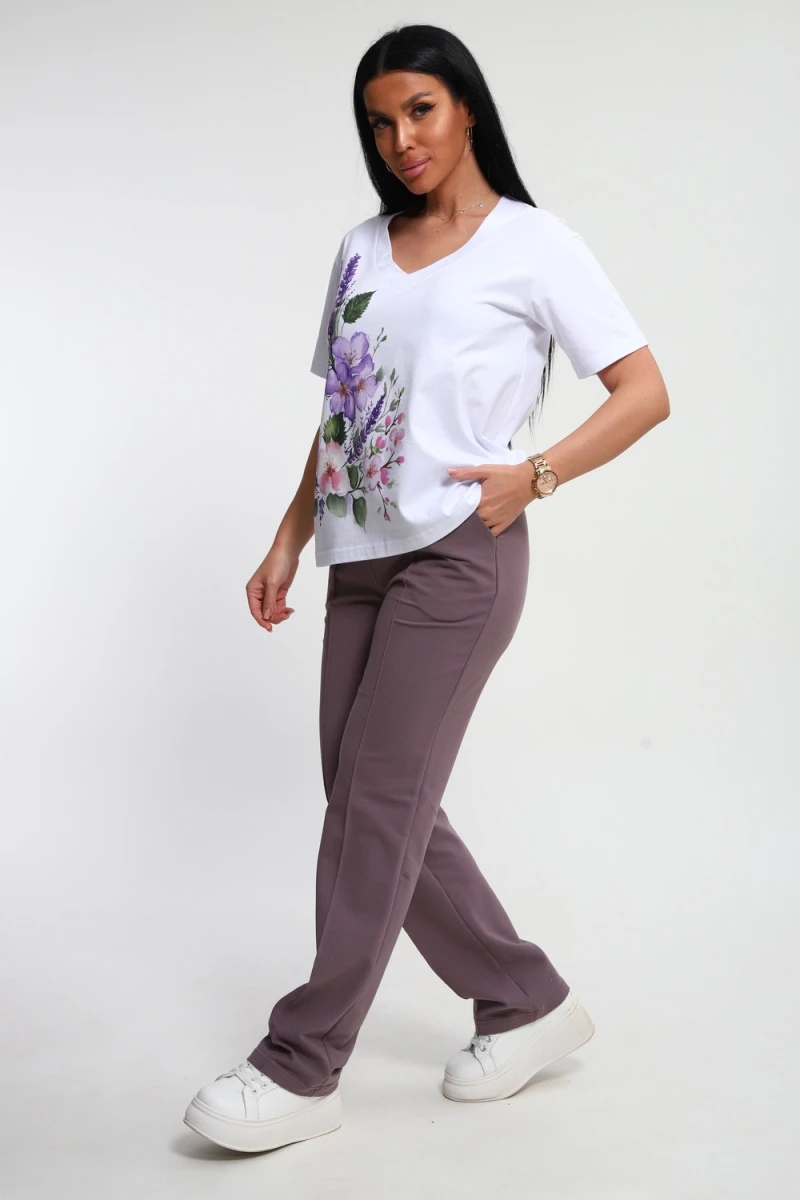 Костюм с брюками 74725 (корица)