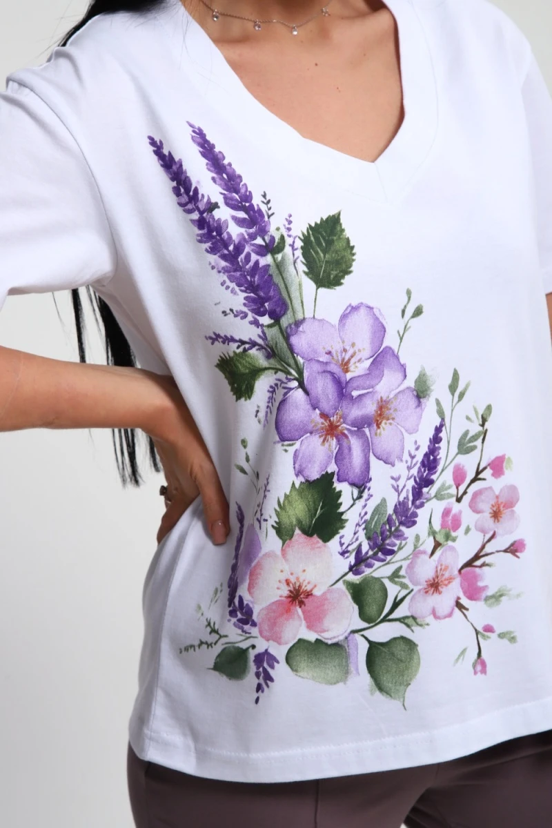 Костюм с брюками 74725 (корица)