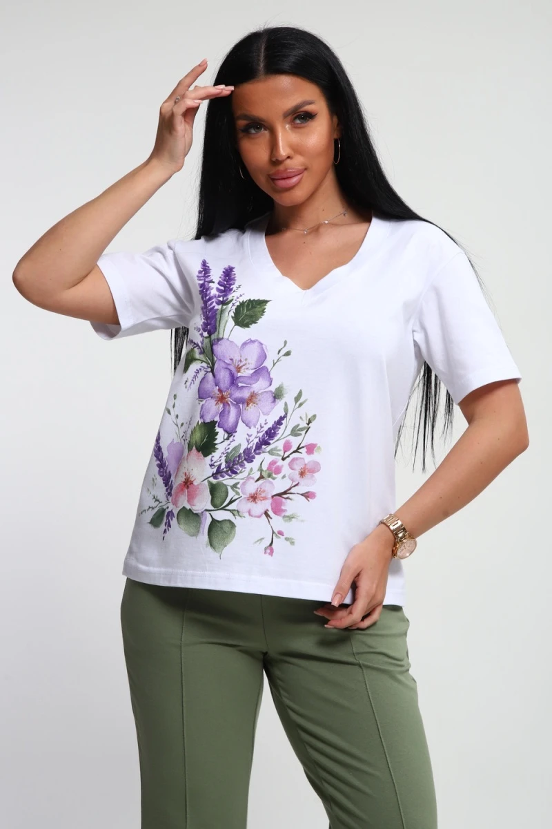 Костюм с брюками 74725 (фисташковый)