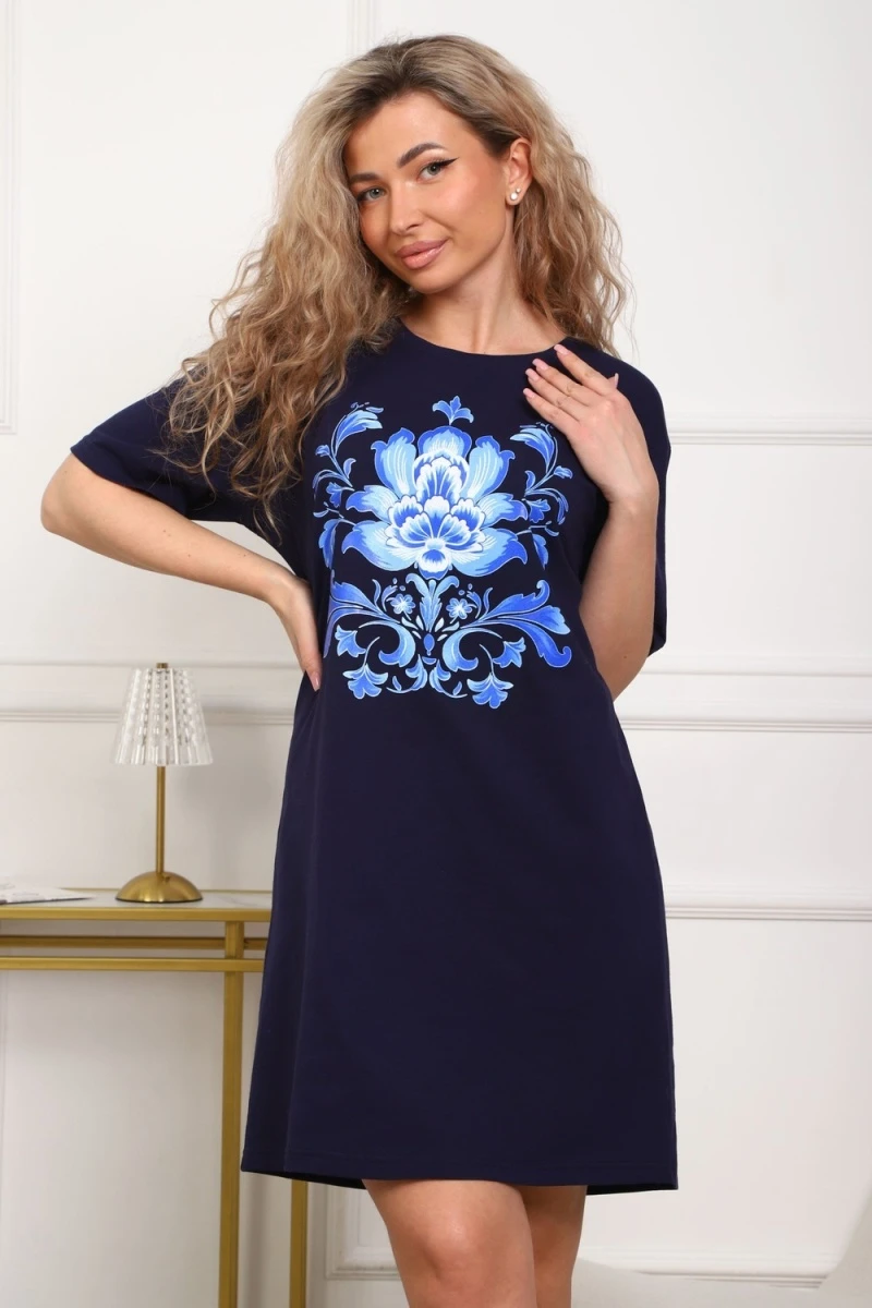 Туника 29534 (темно-синий)