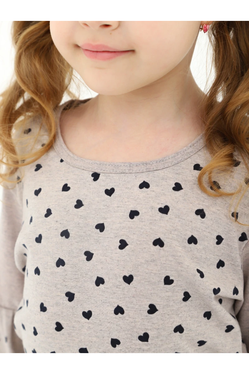 Пижама с брюками 33067 (серый меланж)