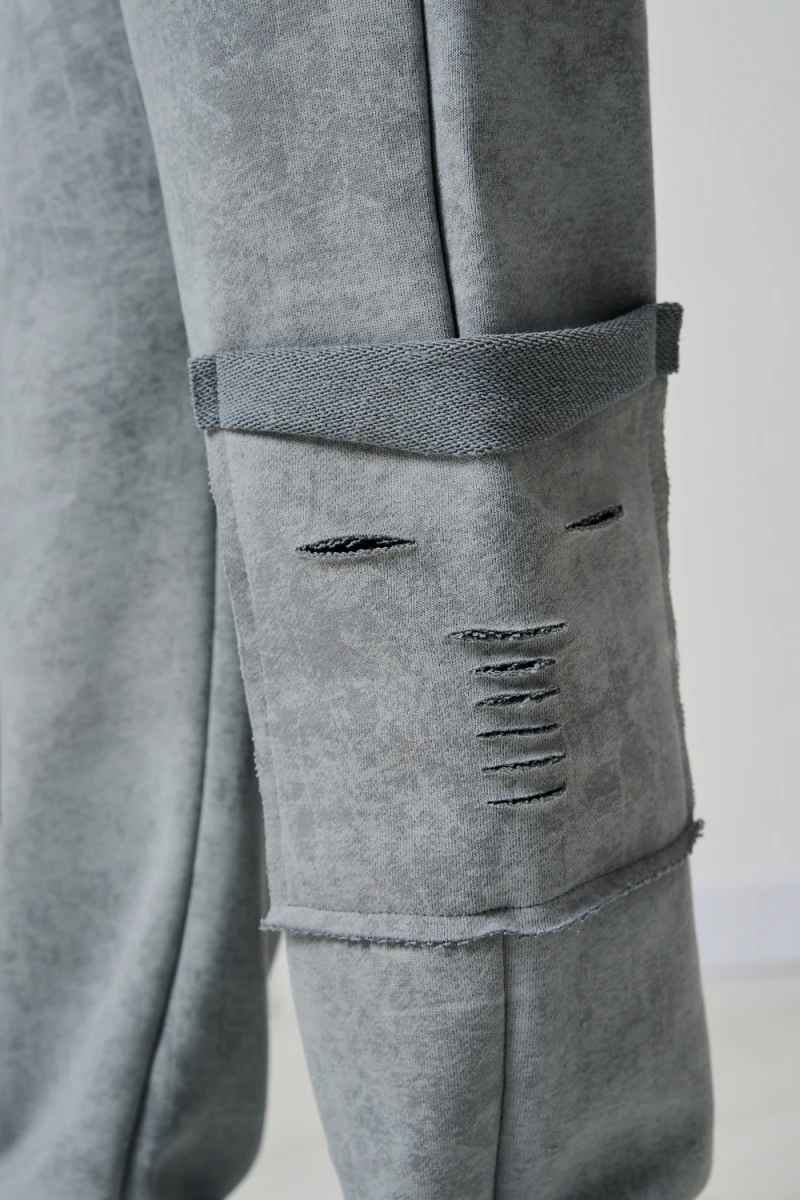 Детские брюки 67195 (серый винтаж)