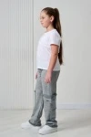 Детские брюки 67195 (серый винтаж)