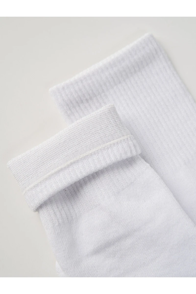 Носки стандарт Рожденная тратить (белый)