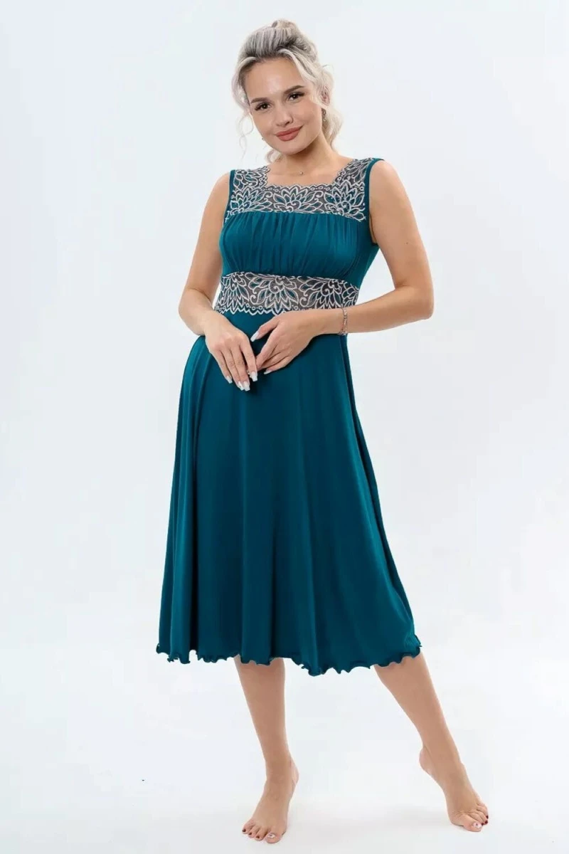 Сорочка Риана длинная (мурена)