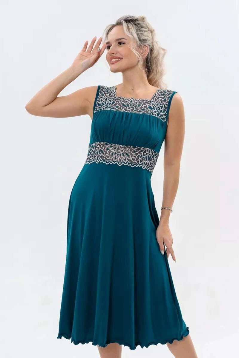 Сорочка Риана длинная (мурена)