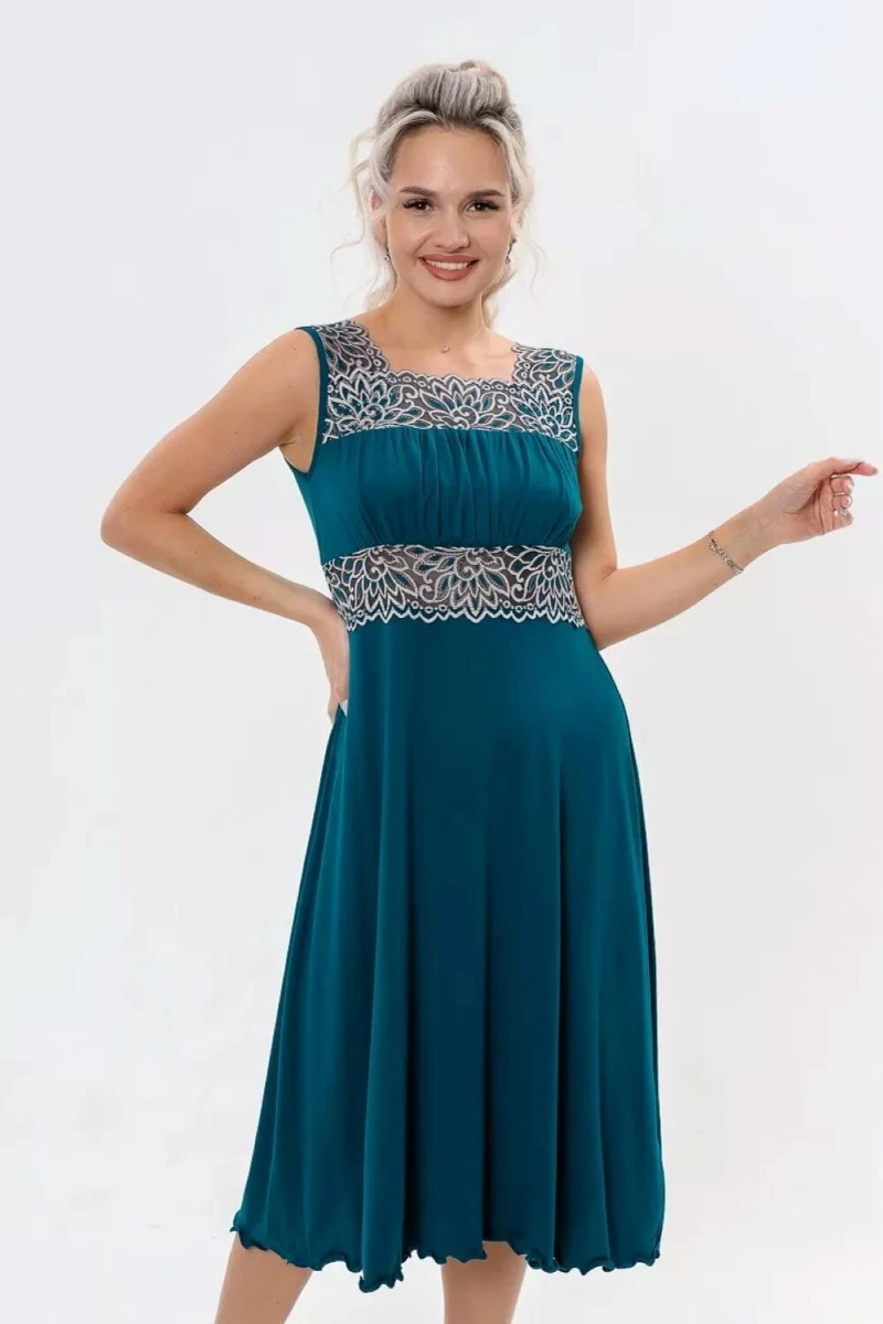 Сорочка Риана длинная (мурена)