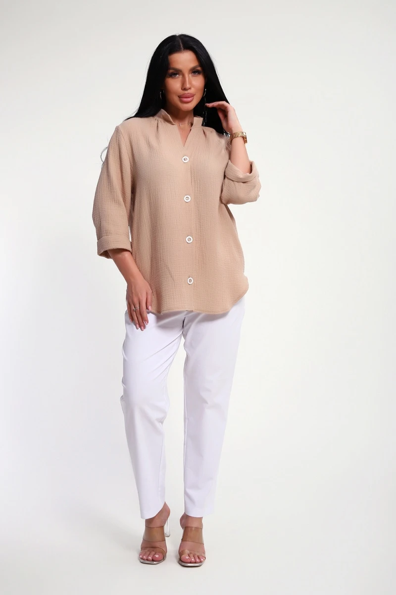 Рубашка 32745 (капучино)